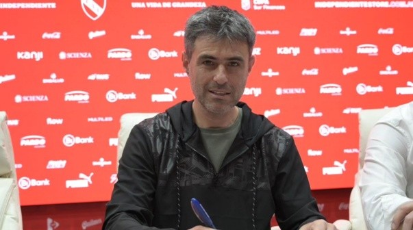 Julio Vaccari, nuevo DT de Independiente