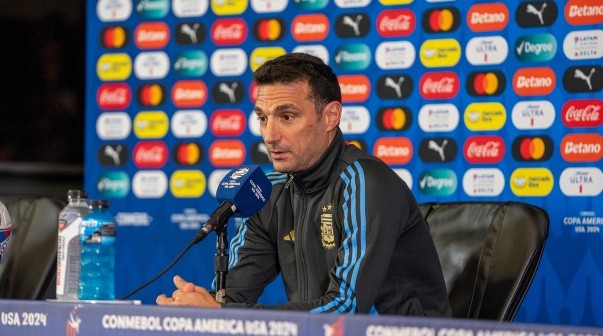 Mensaje a Scaloni: 
