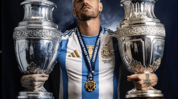 La emotiva dedicatoria de De Paul para Lo Celso tras la Copa América: 