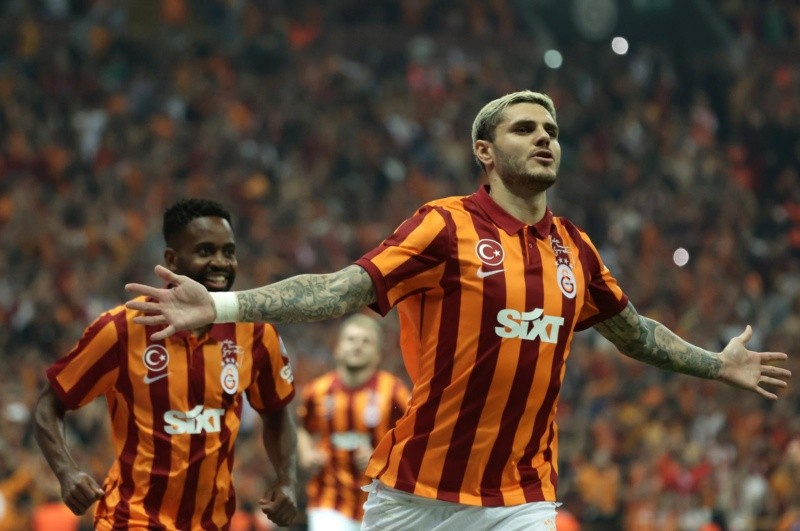 El Galatasaray, hoy con Mauro Icardi lesionado, marcha líder de la Super Lig. El Galatasaray, hoy con Mauro Icardi lesionado, marcha líder de la Super Lig.
