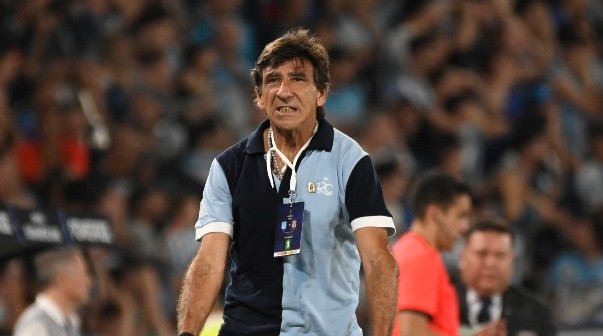 Gustavo Costas. Racing Club de Avellaneda vs Corinthians. Semifinal. Copa Sudamericana. 31/10/2024