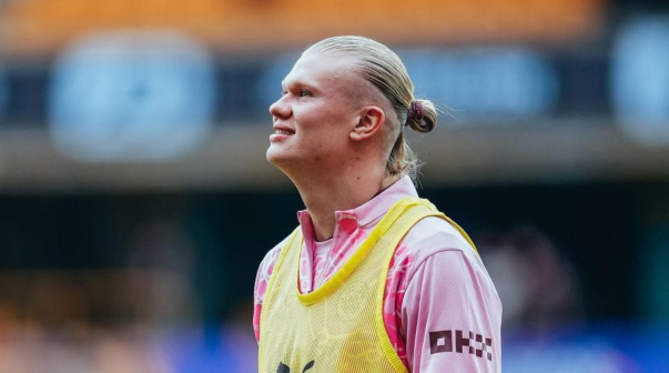 Haaland manifestó su deseo de jugar en el Real Madrid.