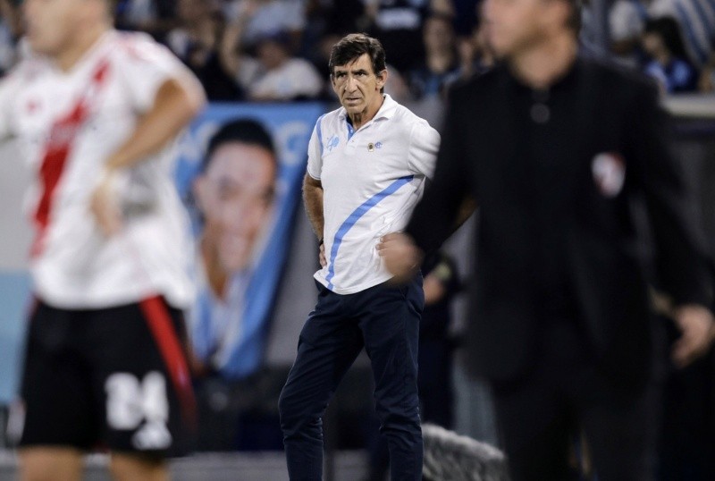 Gustavo Costas, entrenador de Racing. Gustavo Costas, entrenador de Racing.