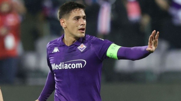 Martínez Quarta se despidió de la Fiorentina: 