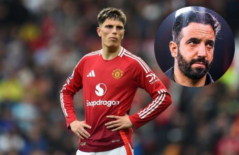 El DT del Manchester United sentenció a Garnacho El DT del Manchester United sentenció a Garnacho