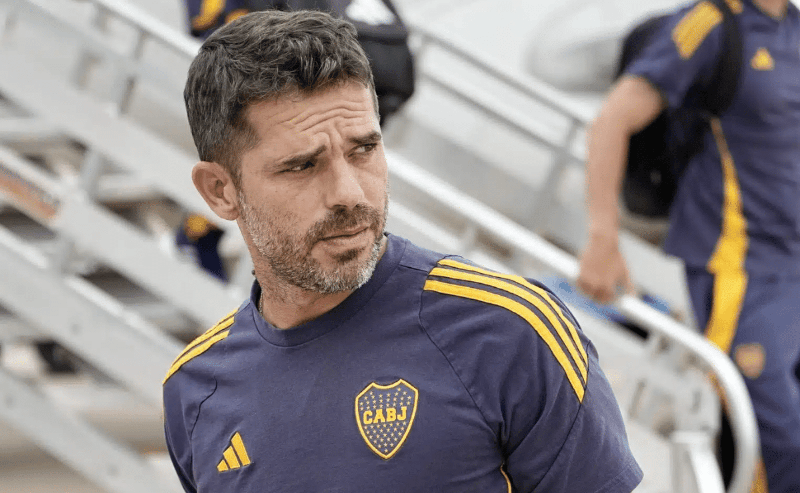 Fernando Gago, el DT de Boca que sigue en proceso de implantarle sus ideas al equipo. Fernando Gago, el DT de Boca que sigue en proceso de implantarle sus ideas al equipo.