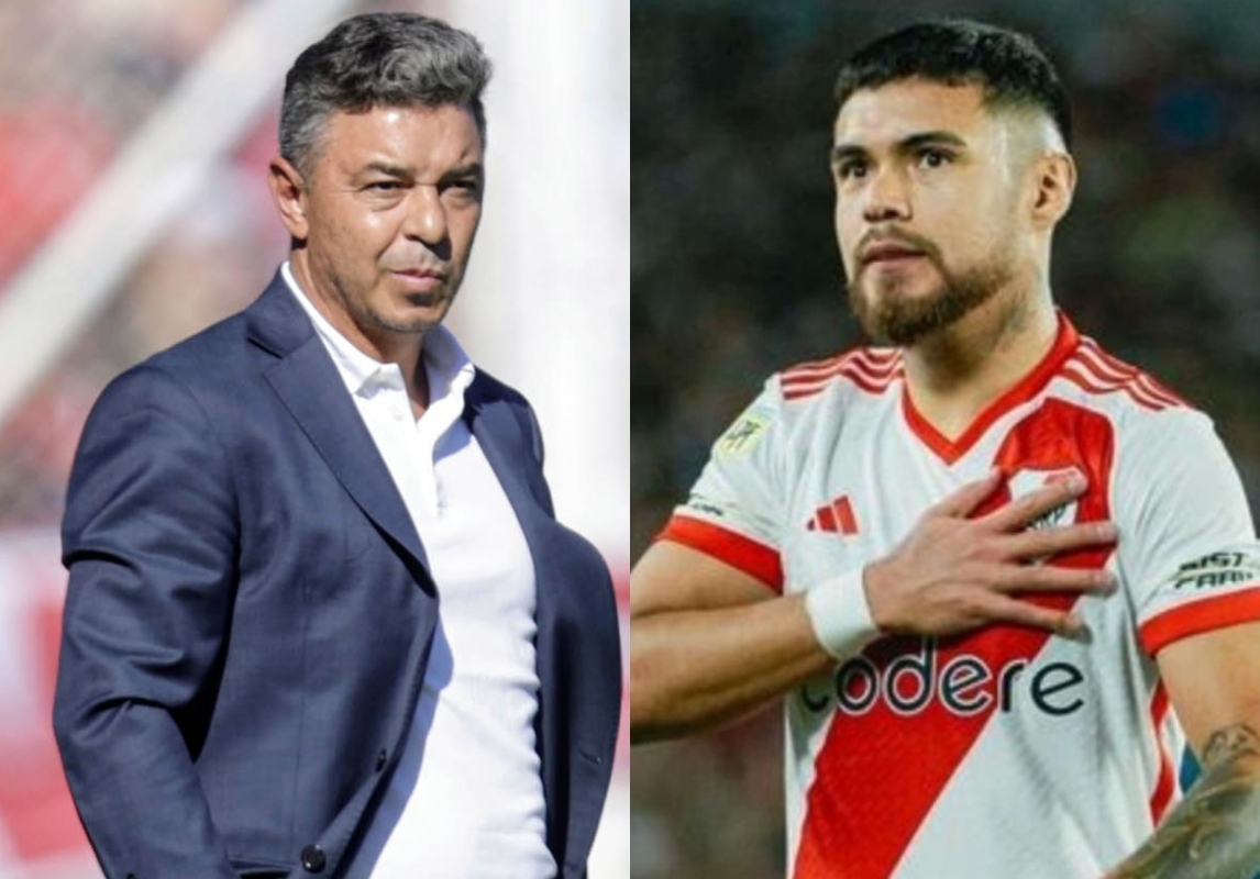 Paulo Díaz se plantó con Gallardo tras el empate de River: 