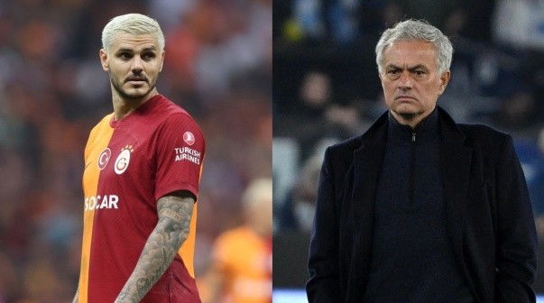 Picante cruce: Mauro Icardi destruyó a Mourinho en Turquía