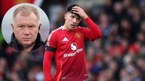 Paul Scholes destrozó a Licha Martínez tras su lesión en el United: 
