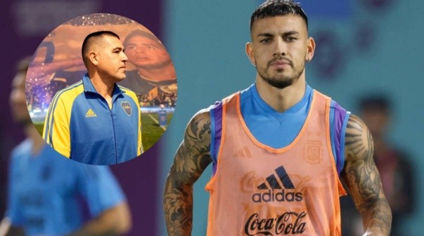 El mensaje de Paredes a Riquelme tras renovar con la Roma: 