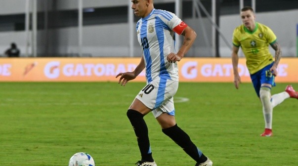 El enojo de Echeverri con Brasil en el Sudamericano: 