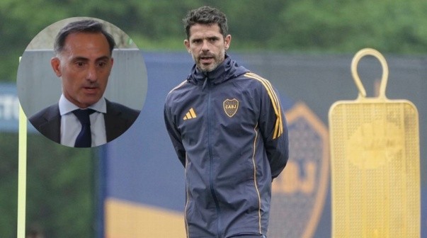 Latorre cruzó a Gago por su reto a Zeballos en Boca: 