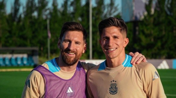 Giuliano Simeone, hijo del 'Cholo', rendido ante Lionel Messi: 