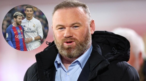 Rooney dio su favorito entre Messi y Cristiano: 