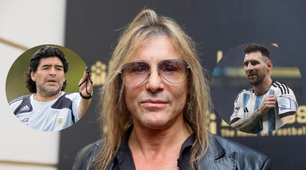 Caniggia eligió al mejor entre Messi y Maradona: 