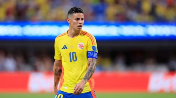 James Rodríguez, picante con Argentina por la final de la Copa América: