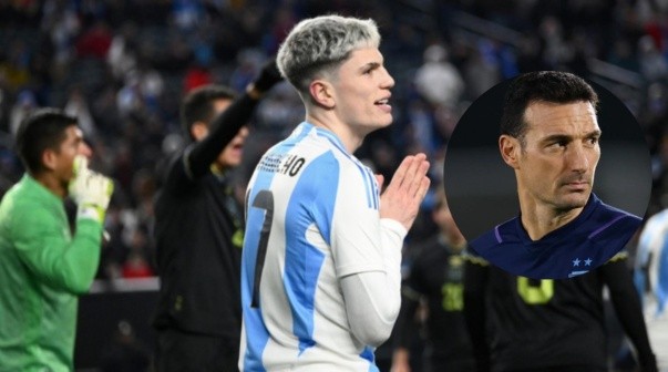 La decisión final que tomó Scaloni con Garnacho en la Selección Argentina