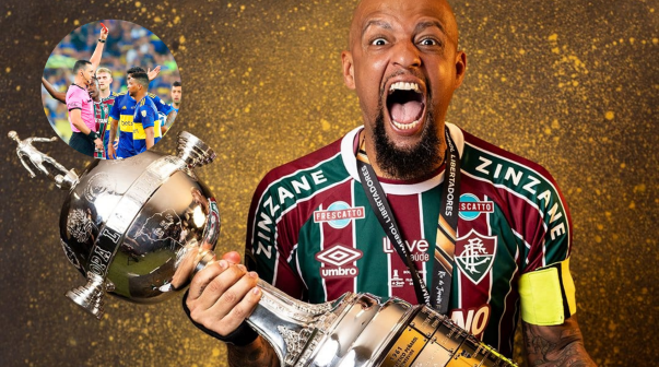 Felipe Melo apuntó a Fabra sobre la final de la Libertadores Boca - Fluminense: 
