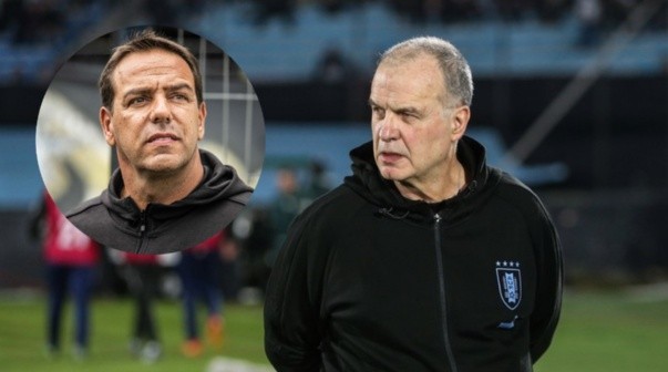 El palazo del presidente de Peñarol para Bielsa en Uruguay: 