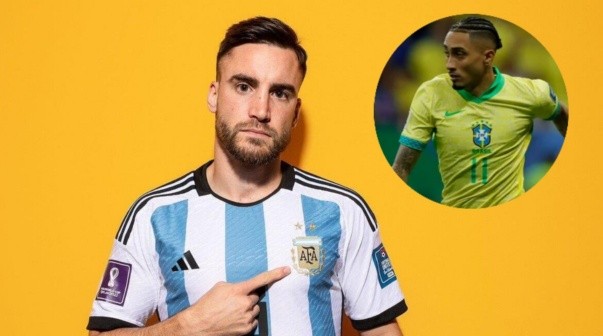 Tagliafico sentenció a Raphinha tras la goleada vs. Brasil: 