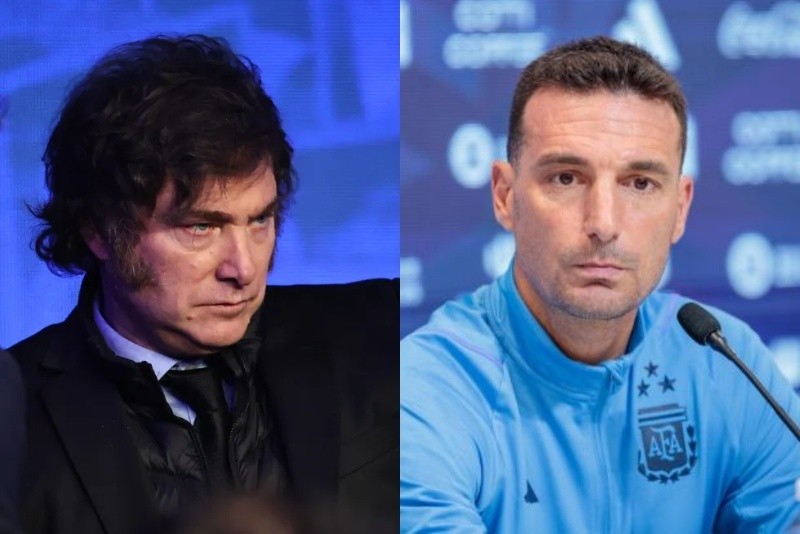 Scaloni le contestó a Milei apenas terminó Argentina vs. Brasil Scaloni le contestó a Milei apenas terminó Argentina vs. Brasil