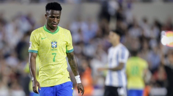 La chicana de Vinícius para los jugadores de la Selección Argentina: 