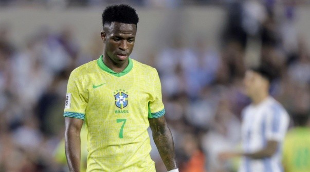 Vinícius Jr. rompió el silencio post goleada de Argentina a Brasil: 
