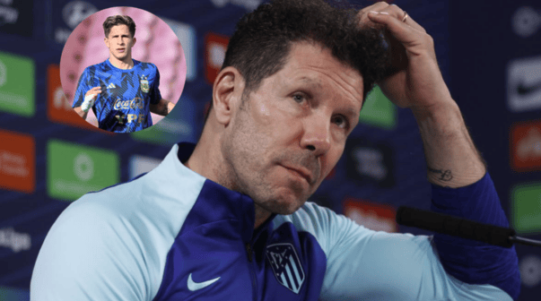 Cholo Simeone, tajante con su hijo Giuliano en el Atlético de Madrid: 