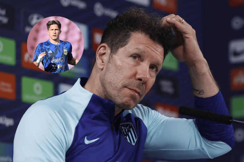 El Cholo Simeone sentenció a Giuliano en la Selección Argentina El Cholo Simeone sentenció a Giuliano en la Selección Argentina