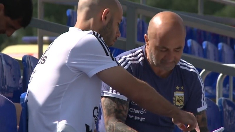 Sampaoli admitió la polémica con Mascherano en la Selección Argentina Sampaoli admitió la polémica con Mascherano en la Selección Argentina