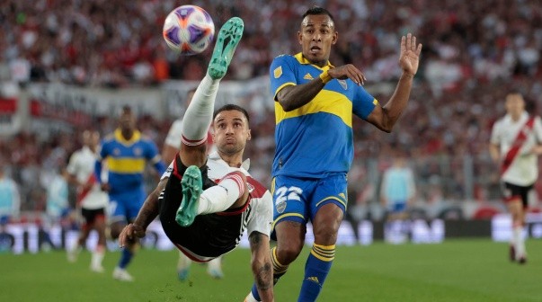 Sebastián Villa apuntó a Boca palpitando el clásico mendocino: 