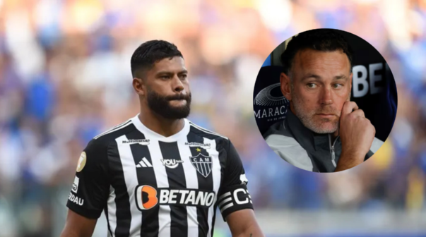 Hulk le apuntó a Milito por la final de la Copa Libertadores: 