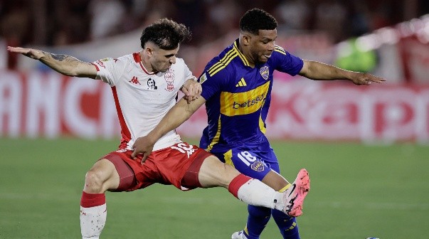 HURACAN VS BOCA. Fecha 24 Torneo de la Liga Profesional. Fútbol Argentina Primera División. 23/11/2024