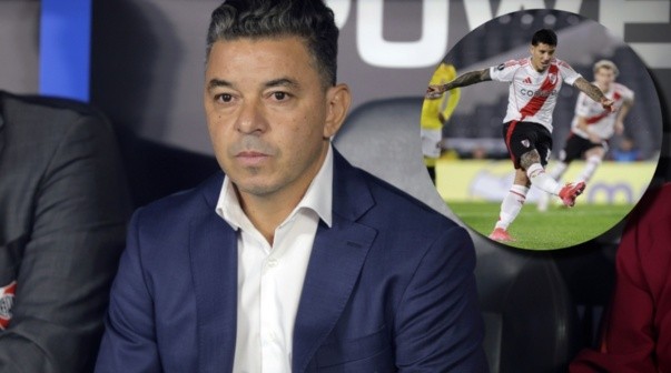 Gallardo no se calló sobre Driussi tras su penal errado en River: 