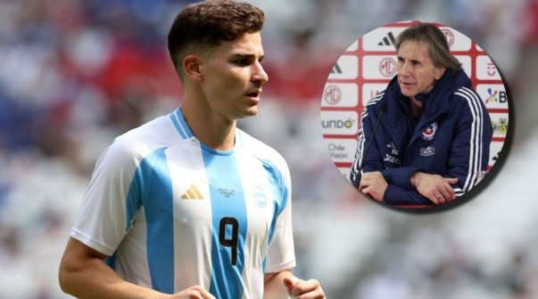 Gareca no dudó sobre Julián Álvarez antes de Argentina vs. Chile: