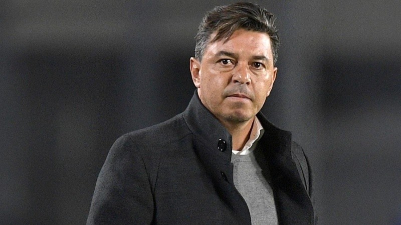 El aviso de Gallardo para Platense antes del cruce El aviso de Gallardo para Platense antes del cruce