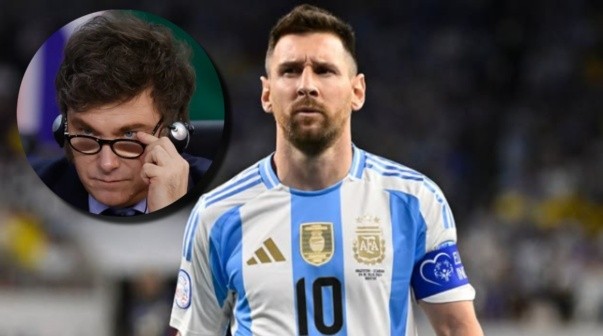 Javier Milei explotó sobre Lionel Messi en la Selección: 