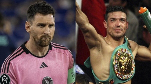 El sorpresivo palito de Maravilla Martínez para Lionel Messi: