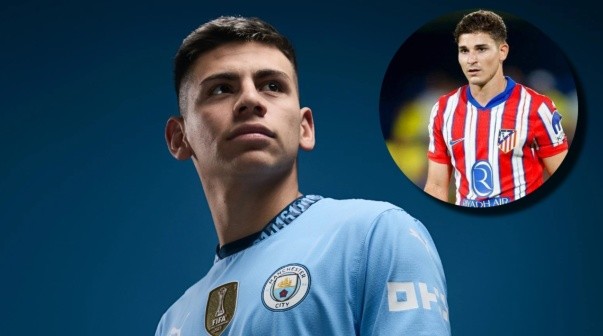 Echeverri, sin vueltas sobre Julián Álvarez tras sumarse al City: 