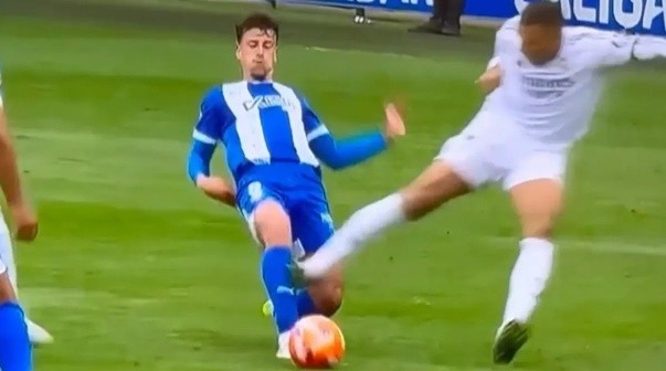 Se conoció la sanción a Mbappe tras su fuerte planchazo vs. Alavés