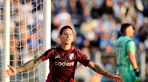 La respuesta de Driussi tras marcar su primer gol en River: 