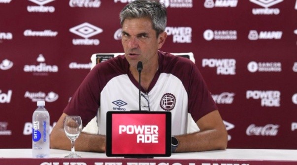 La fuerte advertencia de Pellegrino, DT de Lanús, a Boca por Playoffs: 