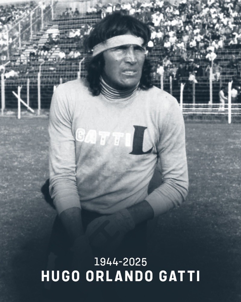 La fuerte despedida de Atlanta a Hugo Gatti, el primer club del 'Loco' La fuerte despedida de Atlanta a Hugo Gatti, el primer club del 'Loco'
