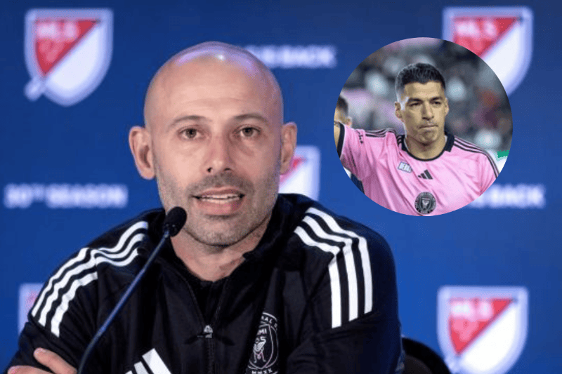 Mascherano, terminante con Suárez en Inter Miami Mascherano, terminante con Suárez en Inter Miami