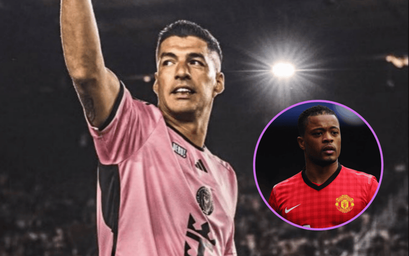 Patrice Evra se la picanteó a Luis Suárez y lo invitó a pelear Patrice Evra se la picanteó a Luis Suárez y lo invitó a pelear