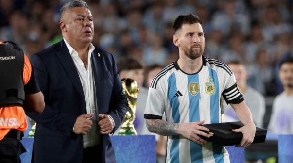 Chiqui Tapia, tajante con Messi en la Selección Argentina: 