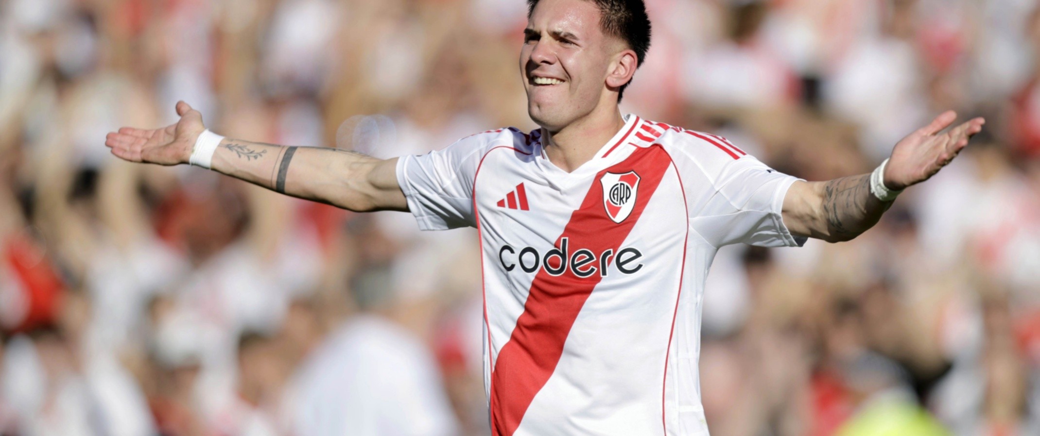Mastantuono contestó si es el mejor momento de River en 2025: 