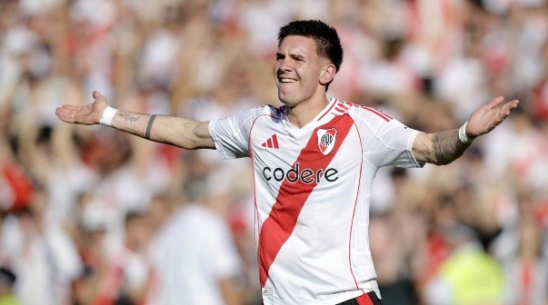 Mastantuono contestó si es el mejor momento de River en 2025: 
