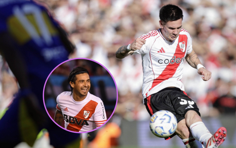 Pisculichi apuntó a Marchesín por el gol de Mastantuono en el River - Boca Pisculichi apuntó a Marchesín por el gol de Mastantuono en el River - Boca