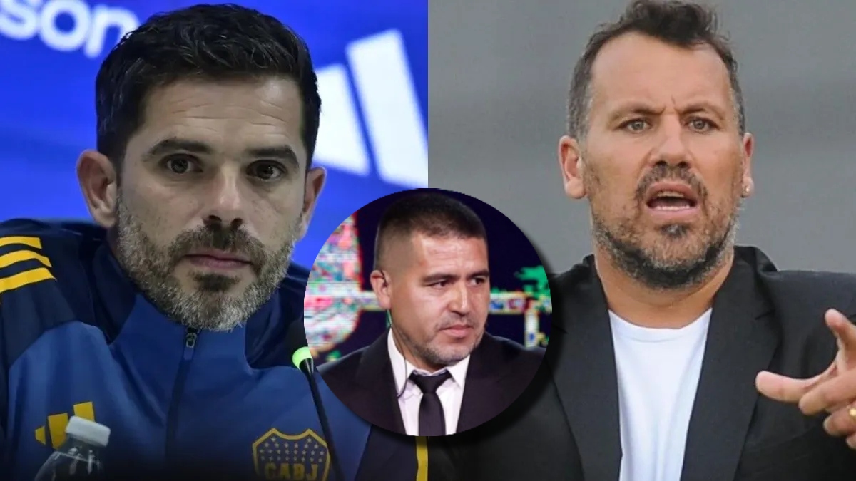 Fabbiani le apuntó a Riquelme por la salida de Gago en Boca: 